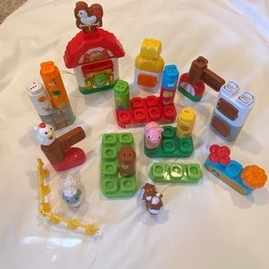 Leap Frog family farm blocks.